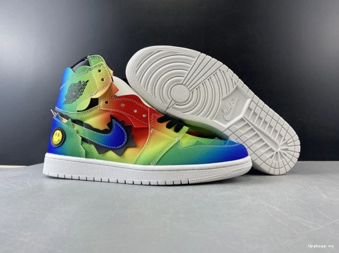 OG 1 "J BALVIN" HIGH JORDAN DC1786-125 BALVIN’S J AIR MULTI-COLOR 1104